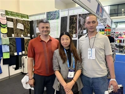 Penyertaan dalam Pameran Tekstil di Uzbekistan